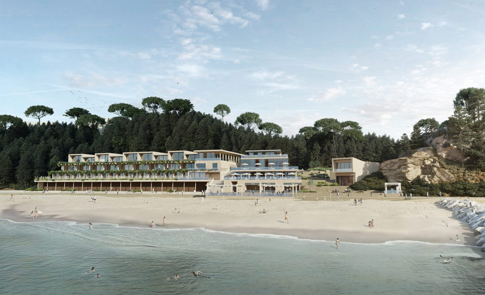 Eco-luxury Hotel & Spa - The Plover - Seafront Development