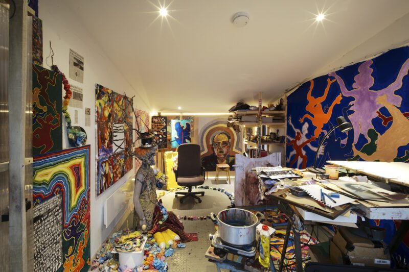 Artist Studio Hampshire Interior